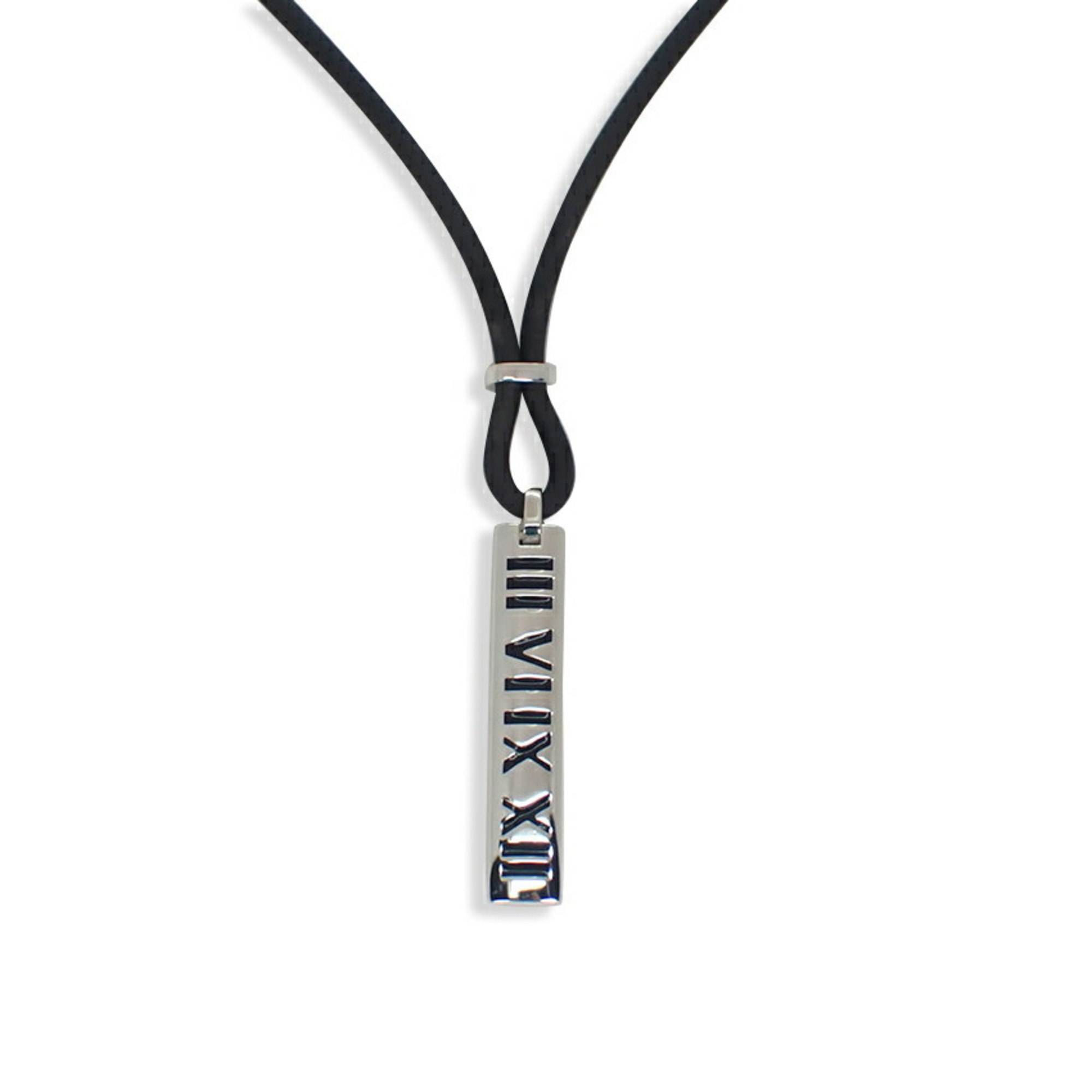 Tiffany Tiffany 925 Rubber Atlas Bar Pendant